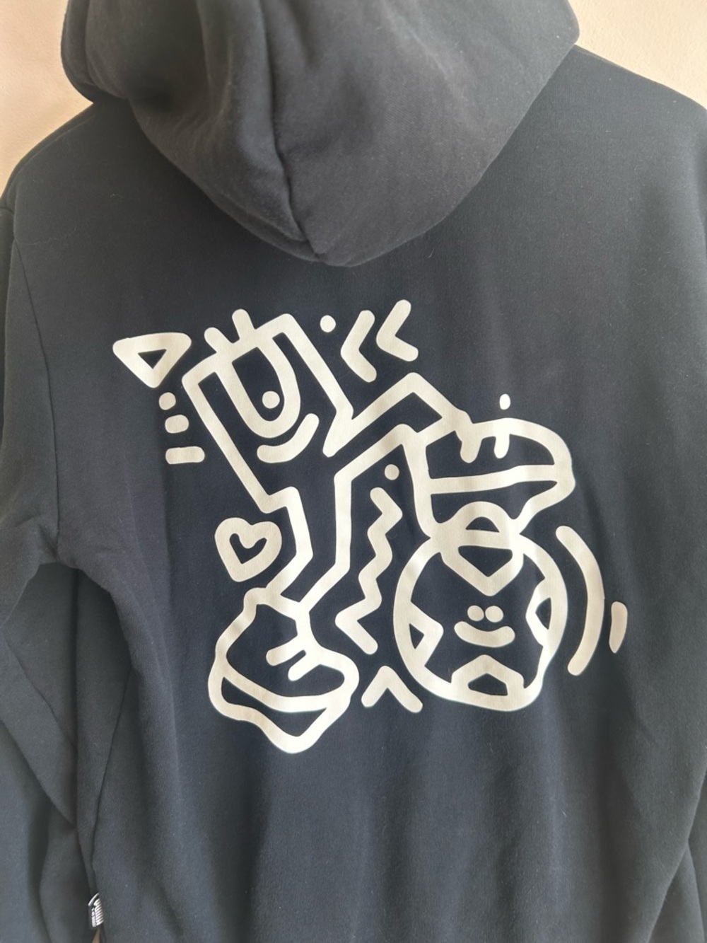 Puma x Mr Doodle Graphic Hoodie – Streetwear Collab / Statement Piece - Picture 4 of 10